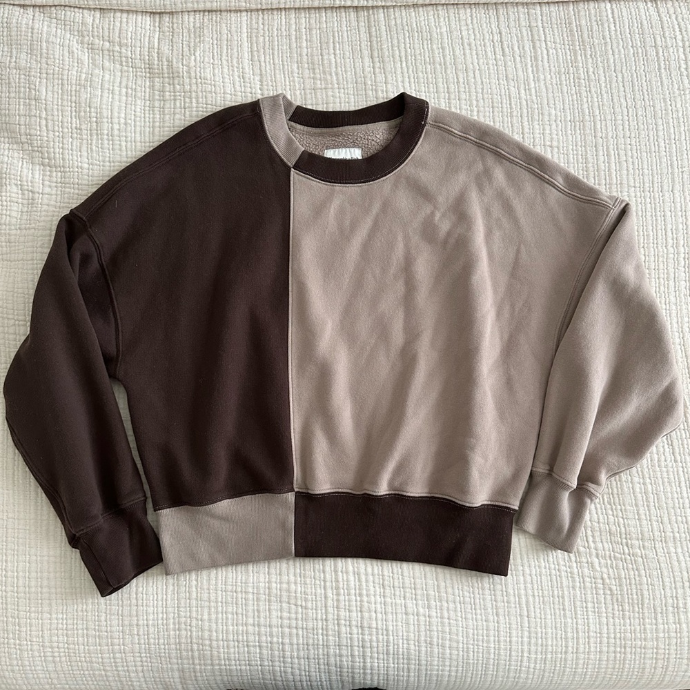 Abercrombie & Fitch Color Block Sweatshirt - image 1